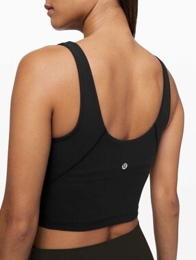Lululemon Align Tank Top Black Nulu Buttery Soft Size 2